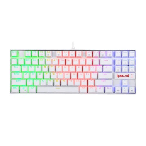 Redragon K552 KUMARA RGB Red Switches TKL Compact Gaming Mechanical Keyboard